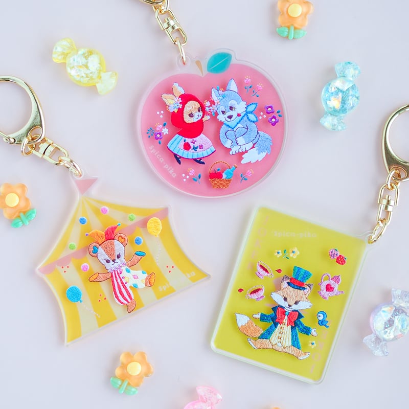 キーホルダー・アクリルキーホルダー pick おとぎの世界にようこそ♪なアクリルキーホルダー | spica-pika
