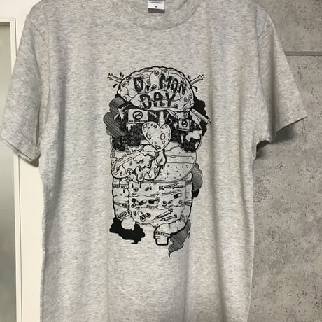 Dr.Monday-  臓器Tシャツ・オートミール