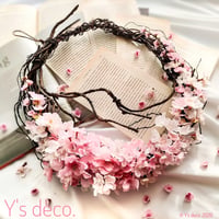 SAKURA】桜のリース | Y's deco.