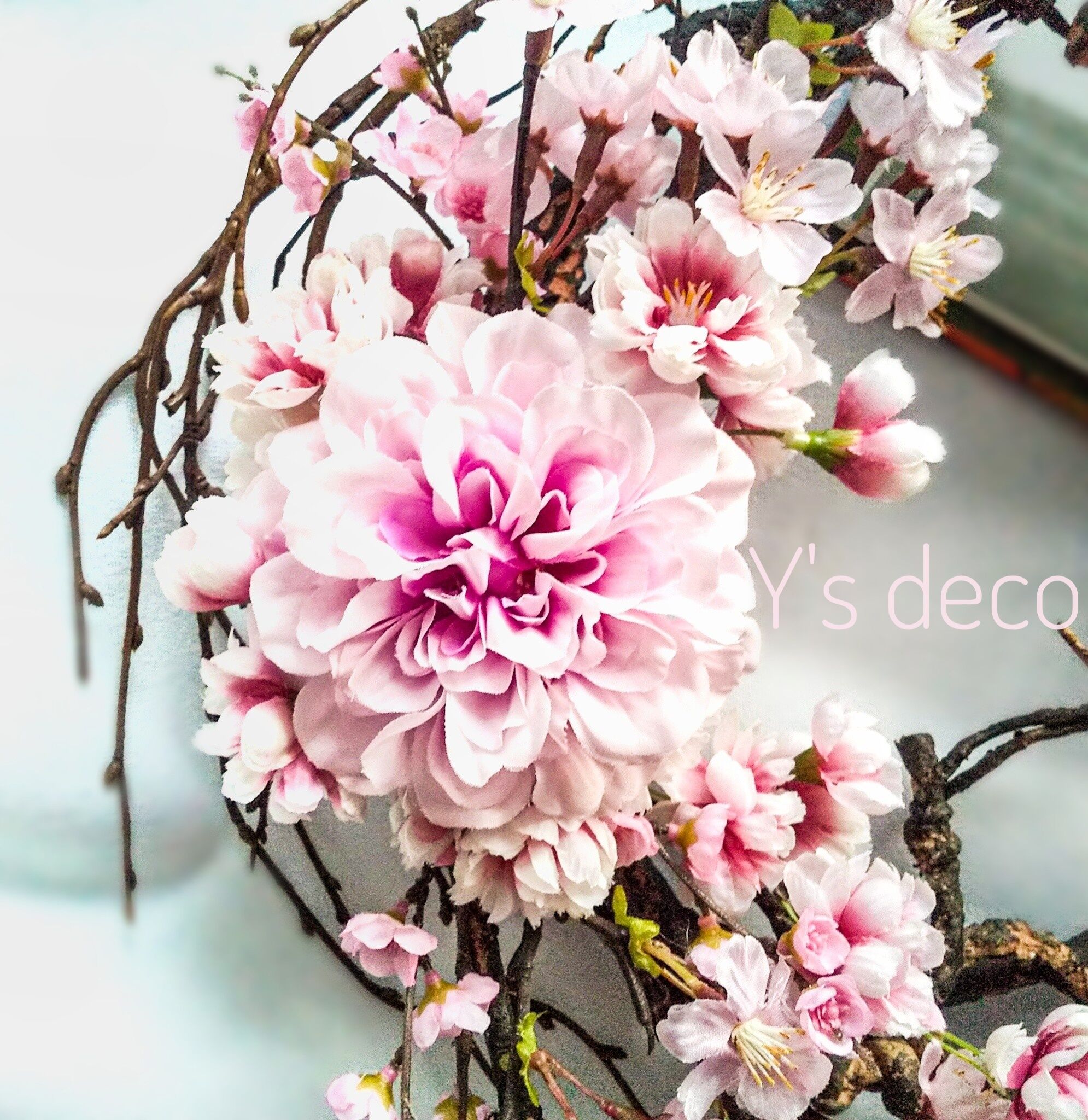 SAKURA】桜のリース | Y's deco.
