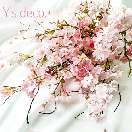 高級造花 さくら のブーケ 造花 桜 ウェディングブーケ  ブライダルブーケ  アーティフィシャルフラワー  桜  花束 造花ブーケ サクラ 海外 ギフト