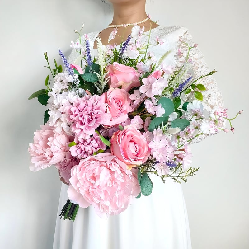 ピオニー芍薬造花ブーケ、アーティシャルフラワー 【公式通販】