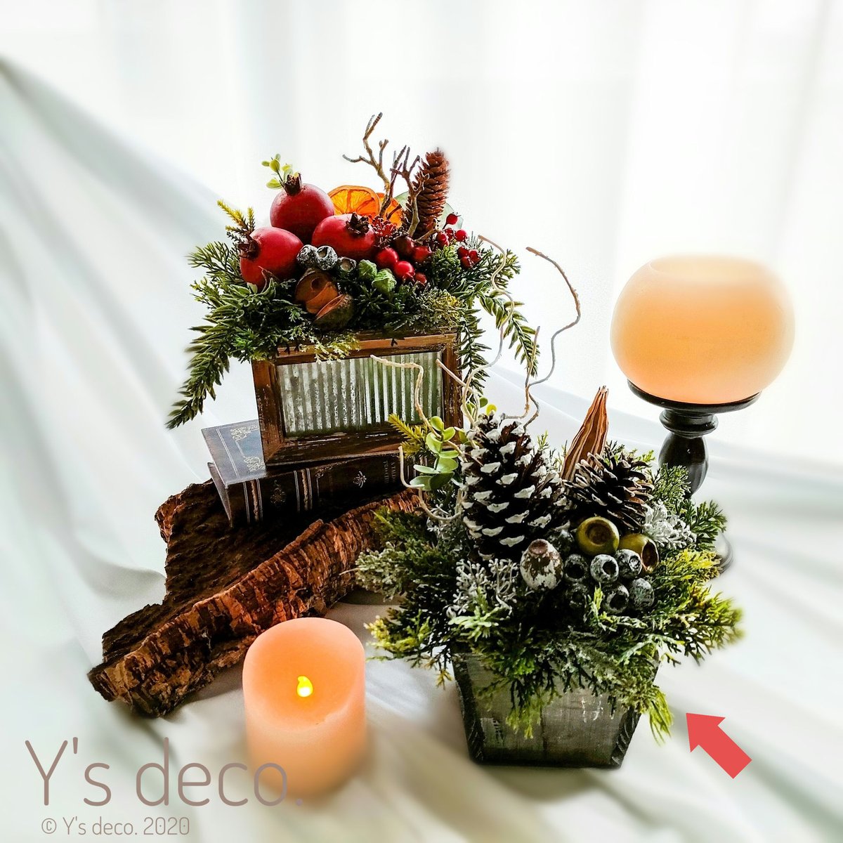 完売　　縁起木＊希少＊高級花材【棕櫚の実＊シュロの実】クリスマス花材/クリスマス 完売縁起木＊希少＊高級花材【棕櫚の実＊シュロの実】クリスマス花材