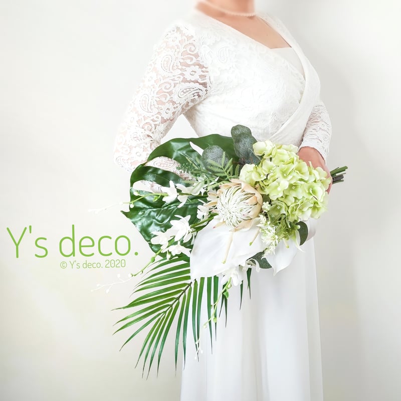リゾートブーケ ウェディングブーケ スワッグ 【公式通販】