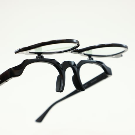 Laidback by NEW. レイドバックバイニュー / LB-5 c-1 Shiny Black 調光レンズ