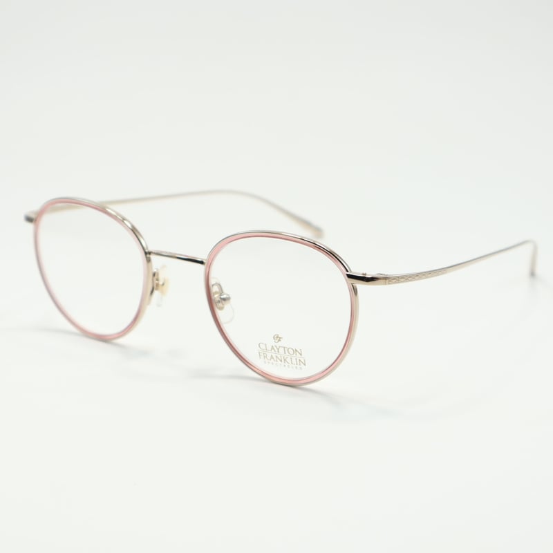 CLAYTON FRANKLIN クレイトンフランクリン CF-606 GP/PK | メガネ