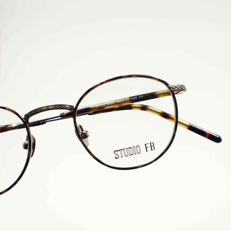 Studio FB スタジオエフビー W105 col.AGO | メガネのクギミヤ Studio FB スタジオエフビー W105 col.AGO | メガネのクギミヤ