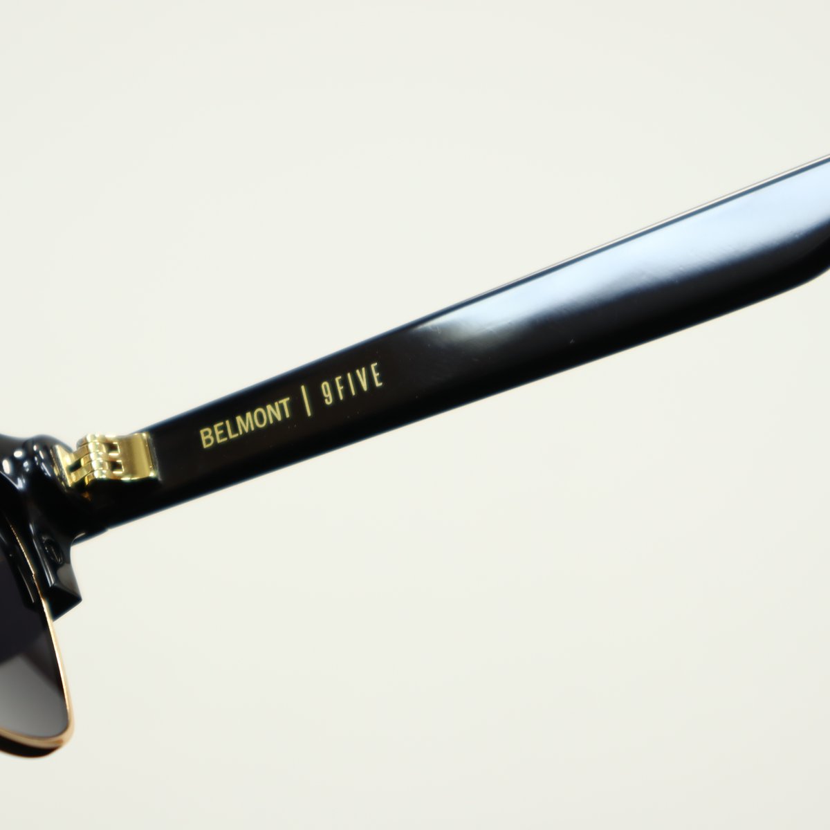 9five ナインファイブ BELMONT ベルモント Black ブラック 24K GOLD