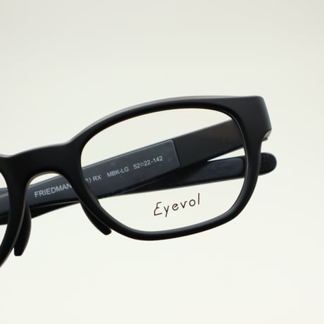Eyevol アイヴォル FRIEDMAN Ⅲ (52) RX フリードマンスリーRX  / MBK-LG