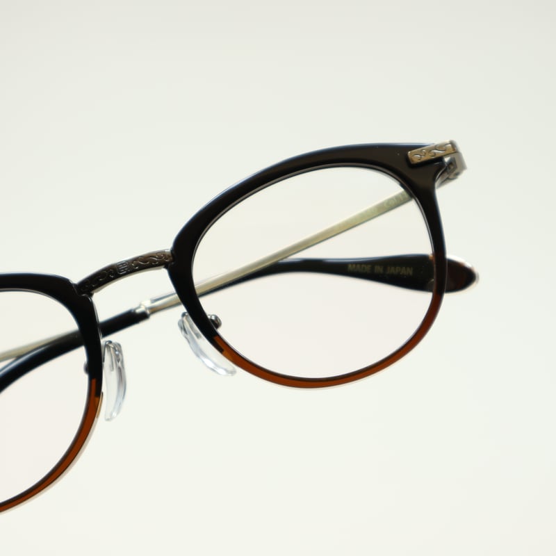 杉本 圭 スギモトケイ KS-108 col.11 ブラックブラウン | メガネのクギミヤ