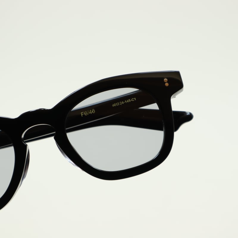 Few by NEW. フューバイニュー / F6/46 c-1 Black | メガネのクギミヤ