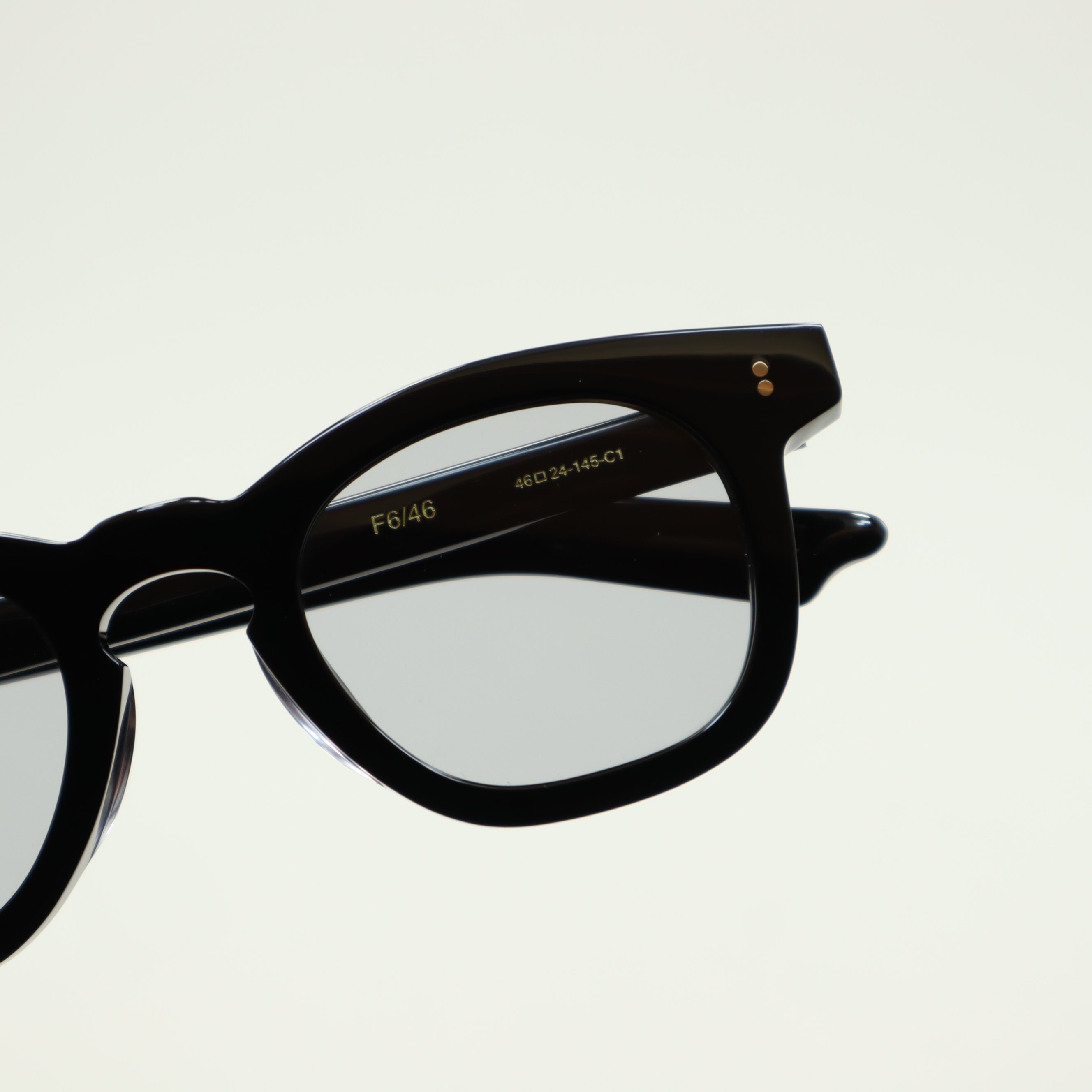 Few by NEW. フューバイニュー / F6/46 c-1 Black | メガネのクギミヤ