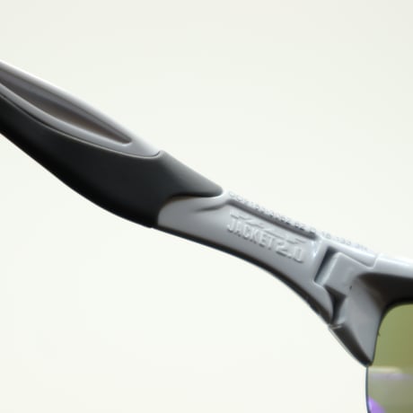 OAKLEY (オークリー) HALF JACKET 2.0  (ハーフジャケット2.0) White / Prizm sapphire アジアンフィット  *OO9153-30