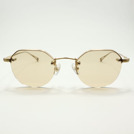 NEW. ニュー / ROMERO'S ロメロズ c-2  shirring gold / brown