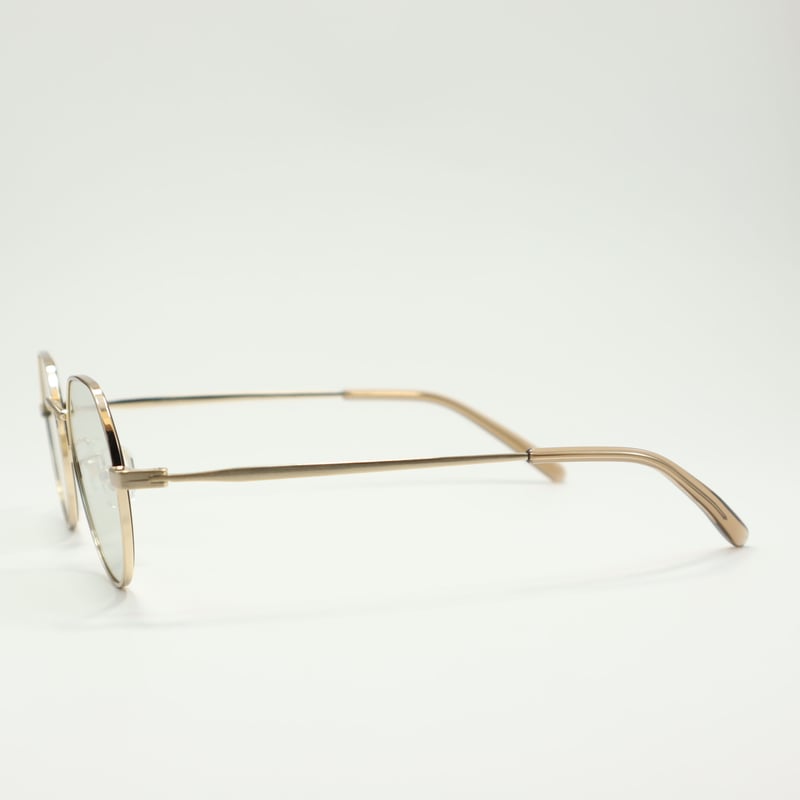 NEW. ニュー /MAYA マヤ c-2 shirring gold | メガネのクギミヤ NEW. ニュー /MAYA マヤ c-2 shirring gold | メガネのクギミヤ