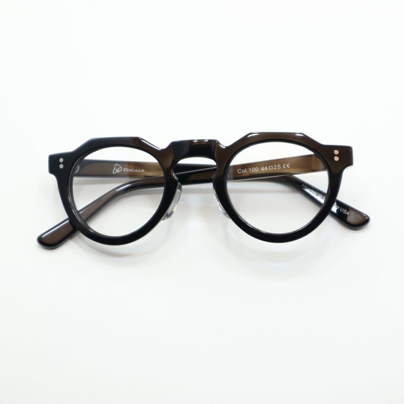 Old Focals オールドフォーカルズ BOOTLEGGER / Black | メガネの