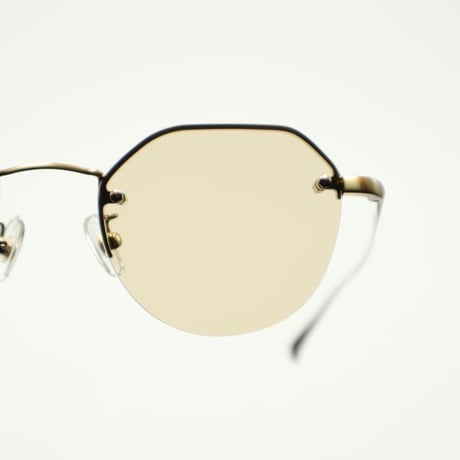 NEW. ニュー / ROMERO'S ロメロズ c-2  shirring gold / brown