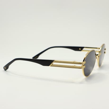 9five ナインファイブ LOTUS ロータスBlack & 24k Gold Sunglasses 　ロータス / ブラック24Kゴールド / サングラス / ナインファイブ