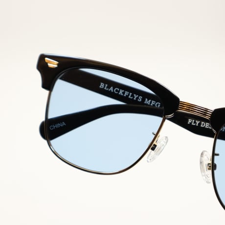BLACK FLYS ブラックフライ FLY DESMOND LARGE フライデズモンドラージ BLACK-GOLD/LIGHT BLUE