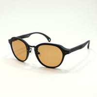 Zeque by ZEAL OPTICS (ゼクーバイジールオプティクス) Julia (ジュリア) / MATTE BLACK / LUSTER ORANGE / F2141
