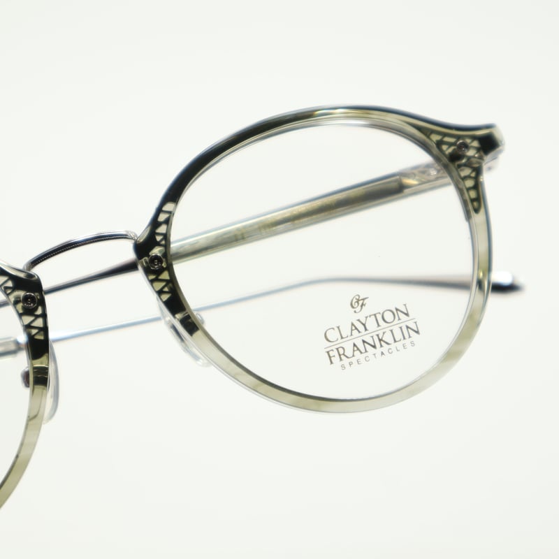 CLAYTON FRANKLIN クレイトンフランクリン CF-653 LGS | メガネのクギミヤ