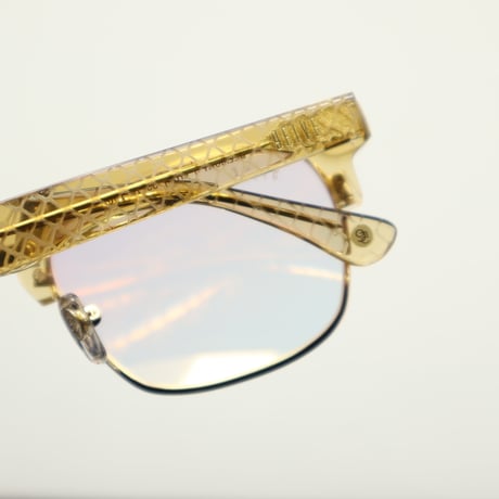 9five ナインファイブ BELMONT ベルモント Gold Scale & 24K Gold Reflective Sunglasses