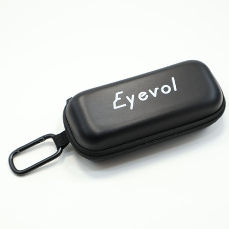 Eyevol アイヴォル ZIP SOFT CASE WHITE LOGO サングラスケース