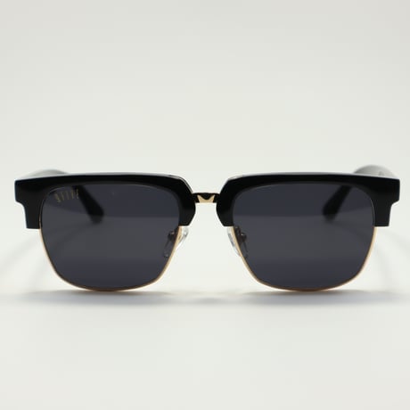 9five ナインファイブ BELMONT ベルモント Black ブラック 24K GOLD Sunglasses