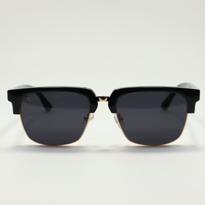 【正規品】9FIVE BELMONT 9five サングラス 9FIVE BELMONT BLACK & 24k GOLD ナインファイブ
