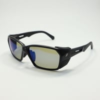 Zeque by ZEAL OPTICS (ゼクーバイジールオプティクス) LOOF ルーフ /MATTE BLACK / TRUVIEWSPORTS:BLUE MIRROR / F-2040