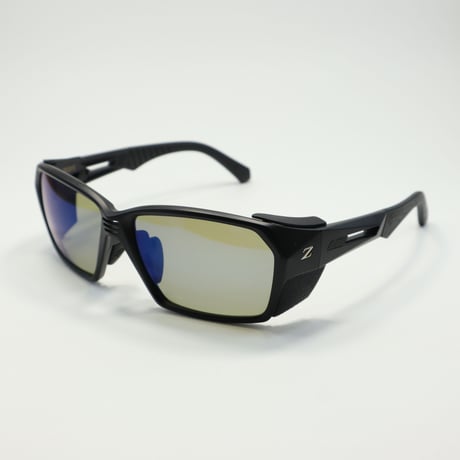 Zeque by ZEAL OPTICS (ゼクーバイジールオプティクス) LOOF ルーフ /MATTE BLACK / TRUVIEWSPORTS:BLUE MIRROR / F-2040
