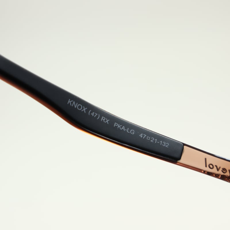 Eyevol アイヴォル KNOX (47) RX ノックスRX / PKA-LG | メガネ