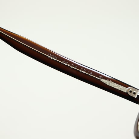 TART OPTICAL ARNEL タートオプティカル アーネル JD-55 / 008 ブラウンクリア *46サイズ LIMITED EDITION