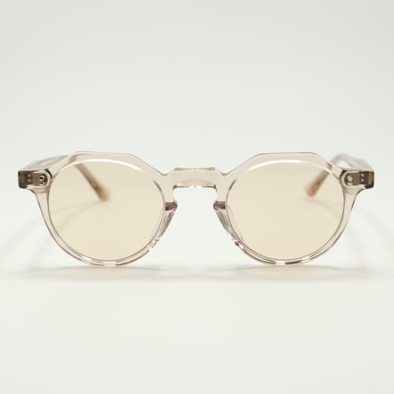 Few by NEW. フューバイニュー / F2 c-8 clear beige | メガネ Few by NEW. フューバイニュー / F2 c-8 clear beige | メガネ