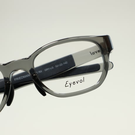 Eyevol アイヴォル FRIEDMAN Ⅲ (52) RX フリードマンスリーRX  / GRY-LG
