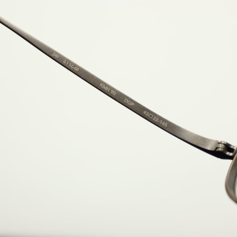 KameManNen カメマンネン KMN-99 col.DGP | メガネのクギミヤ 