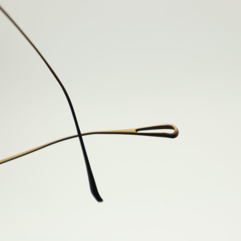 NEW. ニュー / LOUISE ルイーズ c-3 antique gold x choco