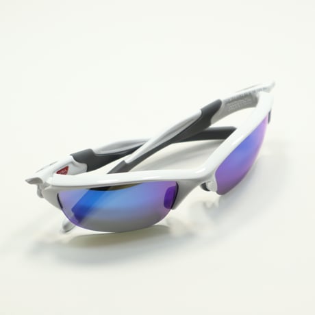 OAKLEY (オークリー) HALF JACKET 2.0  (ハーフジャケット2.0) White / Prizm sapphire アジアンフィット  *OO9153-30
