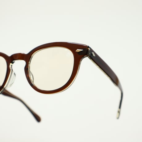 TART OPTICAL ARNEL タートオプティカル アーネル JD-55 / 008 ブラウンクリア *46サイズ LIMITED EDITION