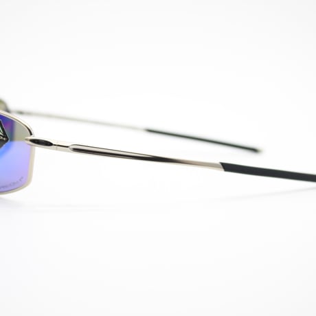 OAKLEY オークリー WHISKER ウィスカー SATIN CHROME / PRIZM SAPPHIRE IRIDIUM POLARIZED *OO4141-0460 （偏光レンズ仕様）