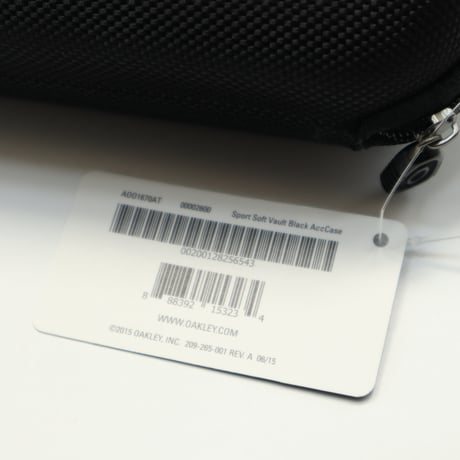 OAKLEY Sport Soft Vault Black Acc Case オークリーサングラスケース