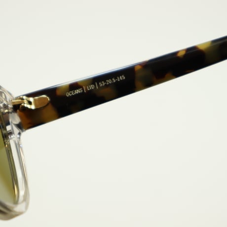 9five OCEAN Clear Sunglasses　オーシャン / クリア グリーンレンズ / サングラス / ナインファイブ