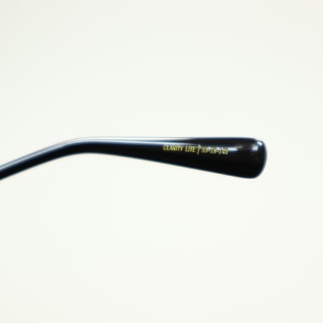 9five ナインファイブ CLARITY LITE 24k Gold Clear Lens Glasses　クラリティーライト / 24Kゴールド / 透明レンズ / リムレス / ツーポイント