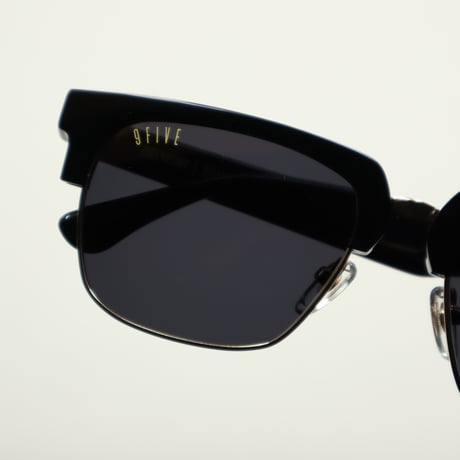 9five ナインファイブ BELMONT ベルモント Black ブラック 24K GOLD Sunglasses