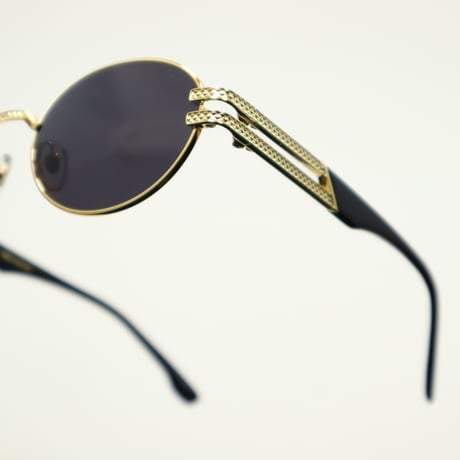 9five ナインファイブ LOTUS ロータスBlack & 24k Gold Sunglasses 　ロータス / ブラック24Kゴールド / サングラス / ナインファイブ