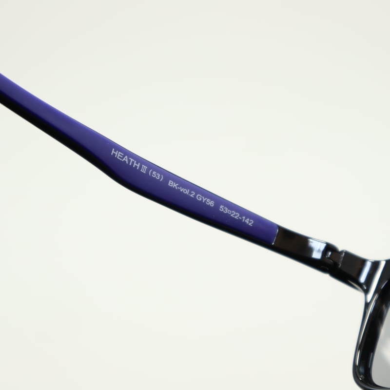 Eyevol アイヴォル HEATH Ⅲ(53) ヒーススリー / BK-V2 GY56PL