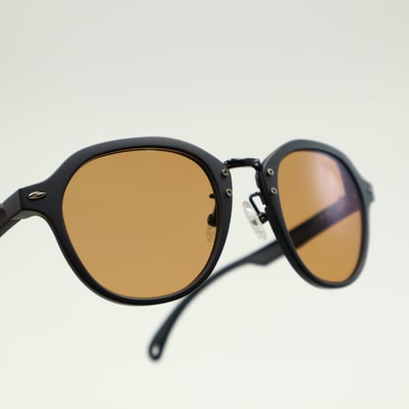 Zeque by ZEAL OPTICS (ゼクーバイジールオプティクス) Julia (ジュリア) / MATTE BLACK / LUSTER ORANGE / F2141