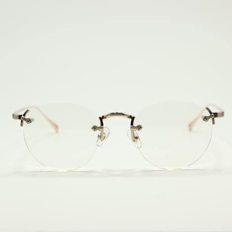 NEW. ニュー / GOBER コーバー c-2b blasted gold (clear lens)