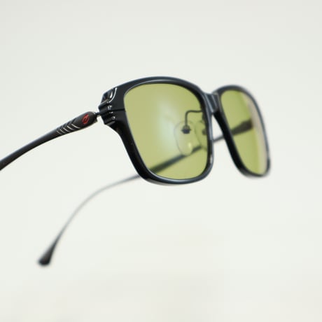 Zeque by ZEAL OPTICS (ゼクー) JAKE (ジェイク) / GLOSS BLACK/ GUNMETAL / EASE GREEN /F2205