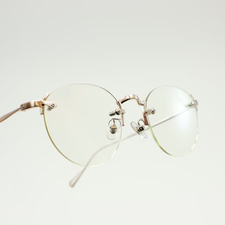 NEW. ニュー / GOBER コーバー c-2b blasted gold (clear lens)